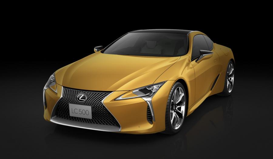 Lexus LC500 Luster Yellow (JP) '2018